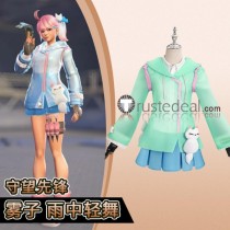 Overwatch 2 Season 15 Battle Skin Rainy Day Kiriko Cosplay Costume 2