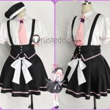 Blue Archive Ajitani Hifumi Shimoe Koharu Maid Jump Cafe Collaboration Cosplay Costume