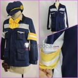 Blue Archive Highlander Railroad Academy Freight Transport Management Department Utsumi Aoba Uniform Cosplay Costume