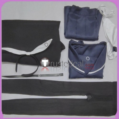 Blue Archive A.R.O.N.A Plana Formula Black Set Cosplay Costume