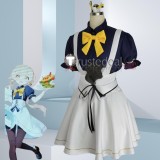 Blue Archive Ajitani Hifumi Shimoe Koharu Maid Jump Cafe Collaboration Cosplay Costume