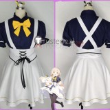 Blue Archive Ajitani Hifumi Shimoe Koharu Maid Jump Cafe Collaboration Cosplay Costume