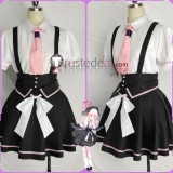 Blue Archive Ajitani Hifumi Shimoe Koharu Maid Jump Cafe Collaboration Cosplay Costume