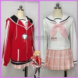 Blue Archive Head of After School Sweets Club Ibaragi Yoshimi Overcoat Sailor Uniform Cosplay Costume