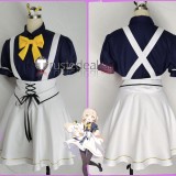 Blue Archive Ajitani Hifumi Shimoe Koharu Maid Jump Cafe Collaboration Cosplay Costume