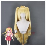 Irotoridori No Sekai The Colorful World Shinku Nikaidou Blonde Styled Ponytails Cosplay Wig