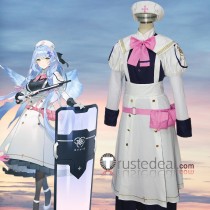 Blue Archive President of the Knights Hospitaller Aomori Mine Cosplay Costume