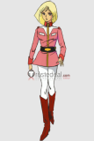 Mobile Suit Gundam Amuro Ray Sayla Mass Pink Blue Uniform Cosplay Costume