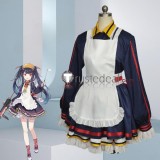 Blue Archive School Lunch Club Aikiyo Fuuka Ushimaki Juri Maid Cosplay Costumes