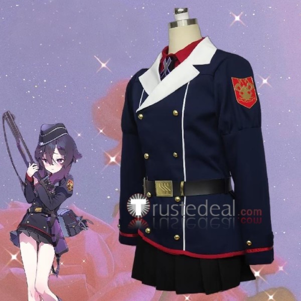 Blue Archive Handyman 68 Igusa Haruka Dark Blue Cosplay Costume
