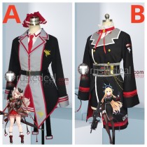 Blue Archive Gourmet Research Society Shishidou Izumi Wanibuchi Akari Formula Uniform Cosplay Costumes