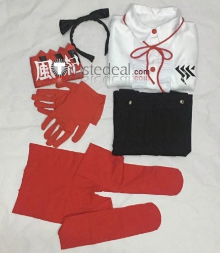 Blue Archive Disciplinary Committee Hinomiya Chinatsu Uniform Cosplay Costume
