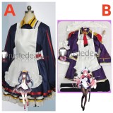 Blue Archive School Lunch Club Aikiyo Fuuka Ushimaki Juri Maid Cosplay Costumes