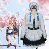 Blue Archive C&C Leader Mikamo Neru Member Murokasa Akane Maid Cosplay Costumes