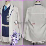 Blue Archive Engineering Department Head Shiraishi Utaha Formula White Blue Set Cosplay Costume
