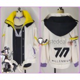 Blue Archive Engineering Department Nekozuka Hibiki Formula White Black Set Cosplay Costume
