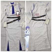Blue Archive Chief of the General Student Council's Finance Office Oki Aoi White Cosplay Costume