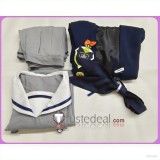 Blue Archive Trinity Vigilante Crew Uzawa Reisa Morizuki Suzumi Formula Uniform Grey Cosplay Costumes