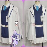 Blue Archive Engineering Department Head Shiraishi Utaha Formula White Blue Set Cosplay Costume