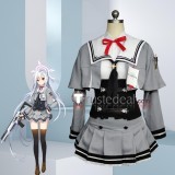 Blue Archive Trinity Vigilante Crew Uzawa Reisa Morizuki Suzumi Formula Uniform Grey Cosplay Costumes