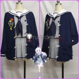 Blue Archive Trinity Vigilante Crew Uzawa Reisa Morizuki Suzumi Formula Uniform Grey Cosplay Costumes