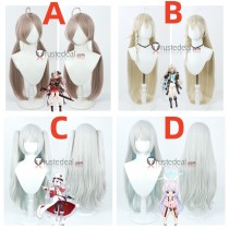 Blue Archive Shishidou Izumi Otose Kotama Renkawa Cherino Brown Beige White Cosplay Wigs