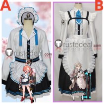Blue Archive C&C Leader Mikamo Neru Member Murokasa Akane Maid Cosplay Costumes