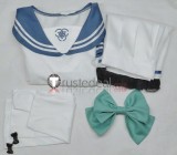 Blue Archive After School Sweets Club Kurimura Airi White Sailor Cosplay Costume