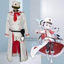 Blue Archive Leader of the Red Winter Office Renkawa Cherino White Cosplay Costume