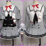 Blue Archive Trinity Vigilante Crew Uzawa Reisa Morizuki Suzumi Formula Uniform Grey Cosplay Costumes