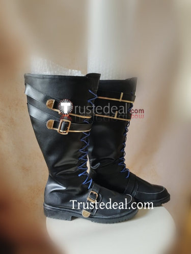 Blue Archive Sorasaki Hina Black Cosplay Shoes Boots