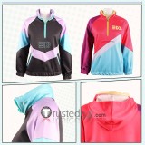 Splatoon 2 Ninja Squid Sports Coat Red Purple Jacket Hoodie Cosplay Costume