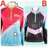 Splatoon 2 Ninja Squid Sports Coat Red Purple Jacket Hoodie Cosplay Costume