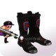 Splatoon Inklings Black Cosplay Shoes Boots