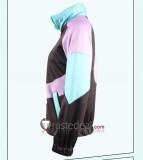 Splatoon 2 Ninja Squid Sports Coat Red Purple Jacket Hoodie Cosplay Costume