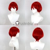 Suit Gundam GQuuuuuuX Amate Yuzuriha Red Highlight Cosplay Wigs