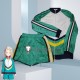 Gakuen Idolmaster Shinosawa Hiro Sports Set Green Cosplay Costume