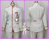 Blue Archive Red Winter Office Ikekura Marina White Uniform Cosplay Costume