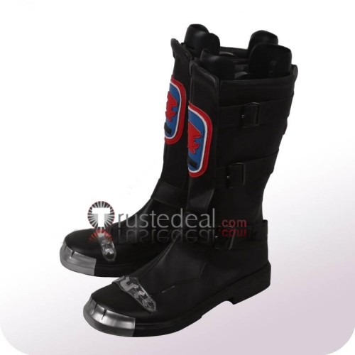 Splatoon Inklings Black Cosplay Shoes Boots