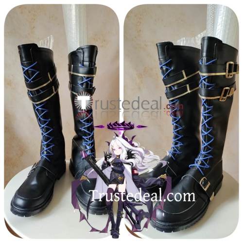Blue Archive Sorasaki Hina Black Cosplay Shoes Boots