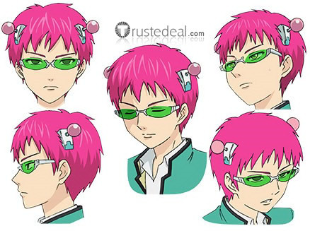 Saiki Kusuo no Sai Nan Kusuo Saiki Pink Styled Cosplay Wig