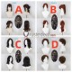 Clair Obscur Expedition 33 Sciel Maelle Lune Gustave Brown Red Black Styled Cosplay Wig