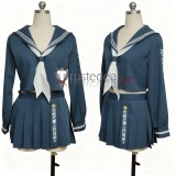 Blue Archive Bad Girls Dark Blue Uniform Cosplay Costumes
