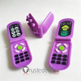 Splatoon 3 Spyke Murch Mobile Phone Prop Purple Cosplay Accessories
