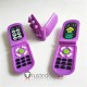 Splatoon 3 Spyke Murch Mobile Phone Prop Purple Cosplay Accessories