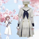 Blue Archive Trinity General School Tea Party White Uniform Cosplay Costume