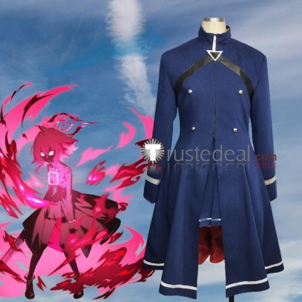Blue Archive Horus of Dawn Black Takanashi Hoshino Blue Cosplay Costume