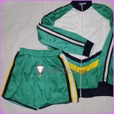 Gakuen Idolmaster Shinosawa Hiro Sports Set Green Cosplay Costume