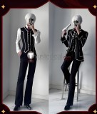 Vampire Knight Day Night Class Boy Kiryu Zero Kaname Kuran Daily Wear Version White BLack Cosplay Costumes