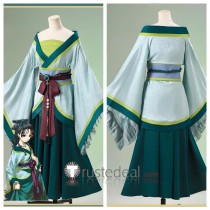 The Apothecary Diaries Volume 5 Western Capital MaoMao Green Banquet Dress Cosplay Costume
